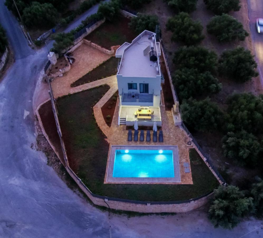 Horizon Villa Almyrida Almirida エクステリア 写真